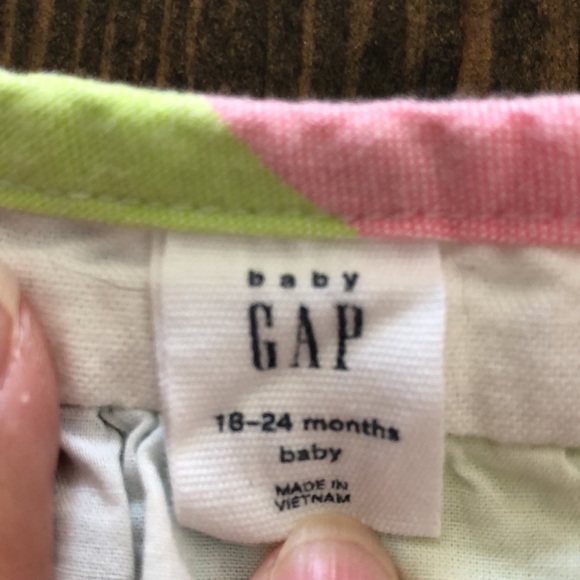 CLEARANCE 5 for $20 SALE Baby Gap pastel color block striped summer dress - Picture 5 of 7